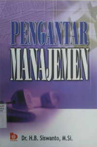 PENGANTAR MANAJEMEN