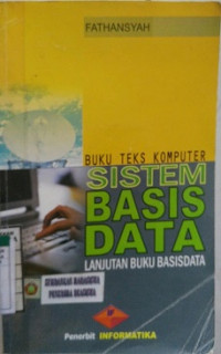 Buku Teks Komputer Sistem Basis Data Lanjutan Buku Basisdata