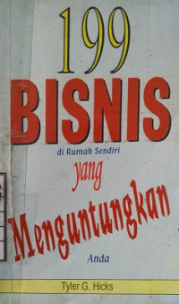 199 BISNIS DIRUMAH SENDIRI YANG MENGUNTUNGKAN ANDA