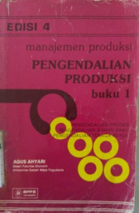 Manajemen Produksi Pengendalian Produksi Buku 1