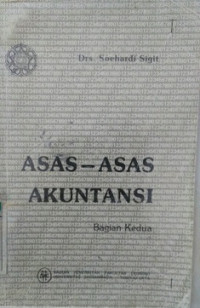 ASAS - ASAS AKUNTANSI bagian KEDUA