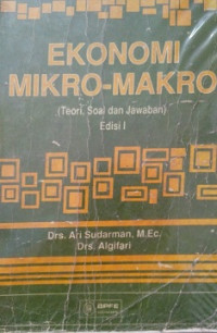 Ekonomi Mikro-Makro ( Teori,Soal dan Jawaban )