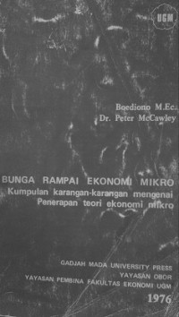 Bungarampai Ekonomi Mikro Kumpulan Karangan-Karangan Mengenai Penerapan Teori Ekonomi Mikro