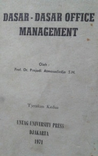 Dasar - Dasar Office Management