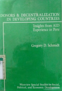 Donors dan Denentralization in Developing Countries