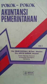 POKOK - POKOK AKUNTANSI PEMERINTAHAN