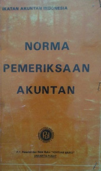 Norma Pemeriksaan Akuntansi