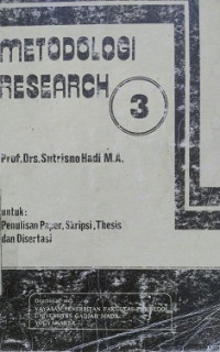 Metodologi Research 3