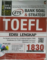 Soal-Soal Standar (ETS) Bank Soal & Strategi Toefl