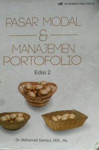 Pasar Modal & Manajemen Portofolio