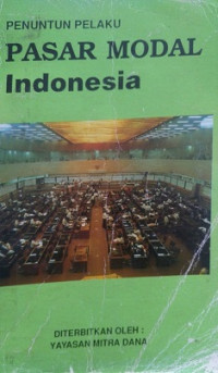 PENUNTUN PELAKU PASAR MODAL INDONESIA