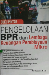 Buku Pintar  Pengelolaan BPR dan Lembaga Keuangan Pembiayaan Mikro