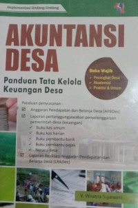 AKUNTANSI DESA PANDUAN TATA KELOLA KEUANGAN DESA