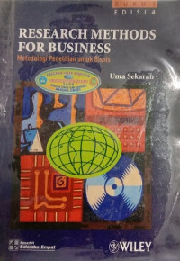 RESEARCH METHODS FOR BUSINESS METODOLOGI PENELITIAN UNTUK BISNIS BUKU 1