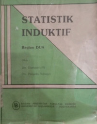 STATISTIK INDUKTIF BAGIAN DUA