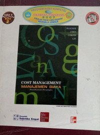 Cost Management Managemen Biaya Buku 2