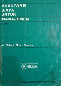 Akuntansi Biaya Untuk Manajemen