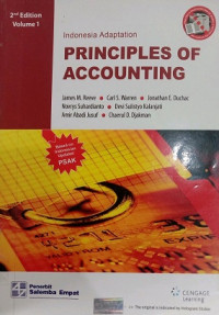 INDONESIA ADAPTATION PRINCIPLES OF ACCOUNTING VOLUME 1