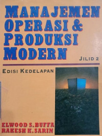 Manajemen Operasi dan Produksi Modern Jilid 2