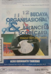 Budaya Organisasional & Balanced Scorecard Dimensi Teori Dan Praktek