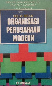 SELUK - BELUK ORGANISASI PERUSAHAAN MODERN