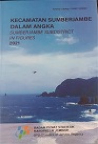 KECAMATAN SUMBERJAMBE DALAM ANGKA SUMBERJAMBE SUBDISTRICT IN FIGURES 2021
