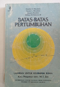 BATAS-BATAS PERTUMBUHAN