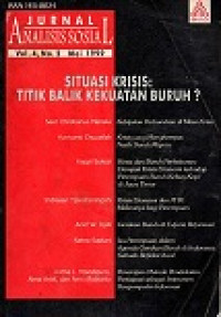 JURNAL ANALISIS SOSIAL ( SITUASI KRISIS : TITIK BALIK KEKUATAN BURUH ?)