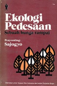 Ekologi Pedesaan Sebuah Bunga Rampai