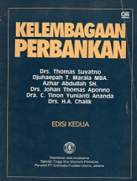 KELEMBAGAAN PERBANKAN