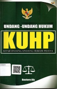UNDANG-UNDANG HUKUM KUHP KITAB UNDANG-UNDANG HUKUM PIDANA