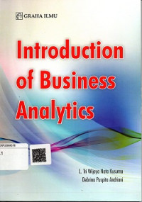 INTRODUCTION OF BUSINESS ANALYTICS