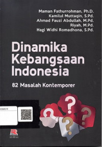 DINAMIKA KEBANGSAAN INDONESIA