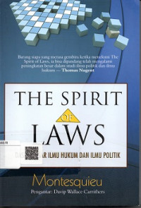 THE SPIRIT OF LAWS