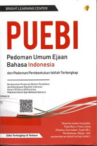 PUEBI PEDOMAN UMUM EJAAN BAHASA INDONESIA DAN PEDOMAN PEMBENTUKAN ISTILAH TERLENGKAP