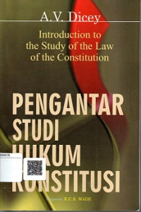 PENGANTAR STUDI HUKUM KONSTITUSI