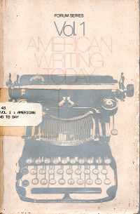 AMERICAN WRITING TODAY