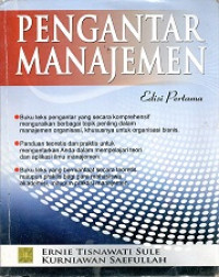 PENGANTAR MANAJEMEN