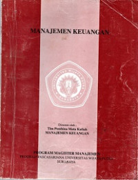 MANAJEMEN KEUANGAN