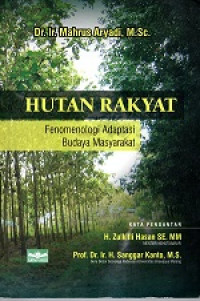 HUTAN RAKYAT FENOMENOLOGI ADAPTASI BUDAYA MASYARAKAT