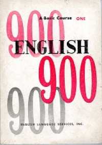 A BASIC COURSE ONE ENGLISH 900