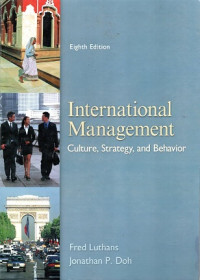 INTERNATIONAL MANAGEMENT CULTURE, STRATEGY AND BEHAVIOR