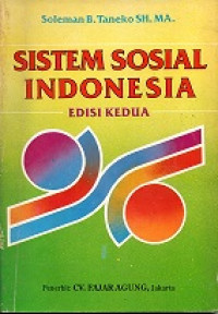 SISTEM SOSIAL INDONESIA